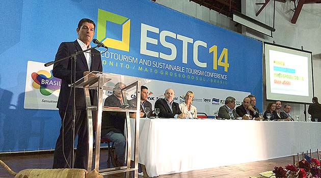 Eventos , Ministro do Turismo, Vinicius Lages, apresentou o novo material aos participantes da Conferência